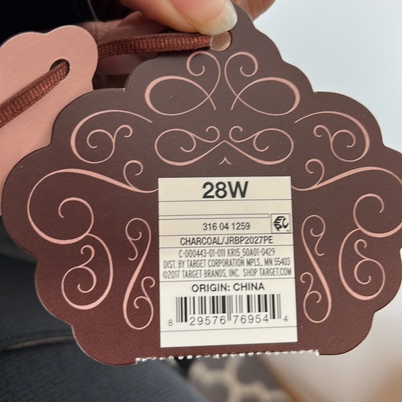 NWT Knox Rose Womens Mid-Rise Utility Ankle Skinny Pants SIZE 30W PLUS SIZE - Picture 10 of 10